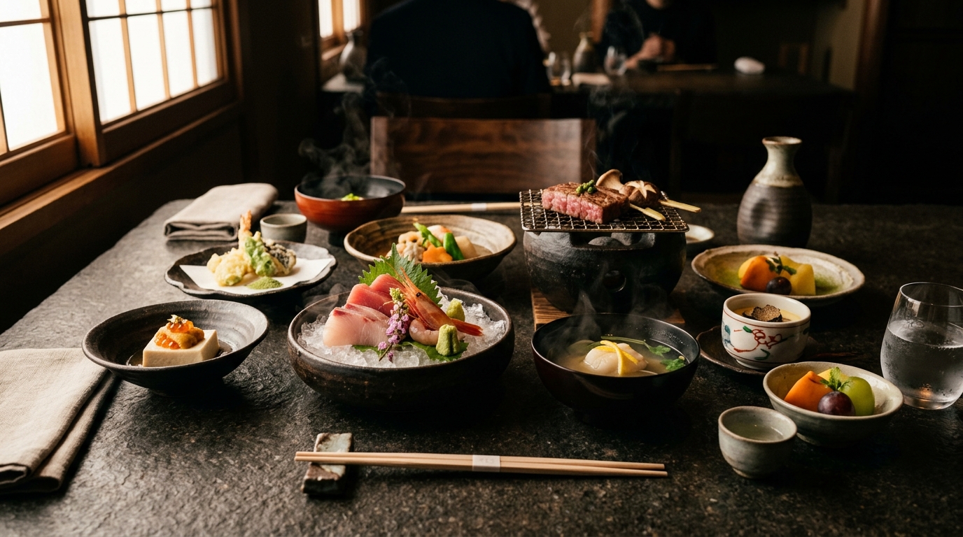 美食家エージェントが6食を提案。行きたいお店を選ぶ